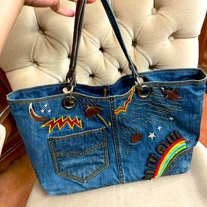 🌺Authentic Denim Miu miu Tote🌺